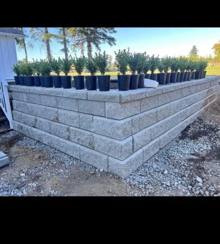 Landscaping, Concrete and Interlock